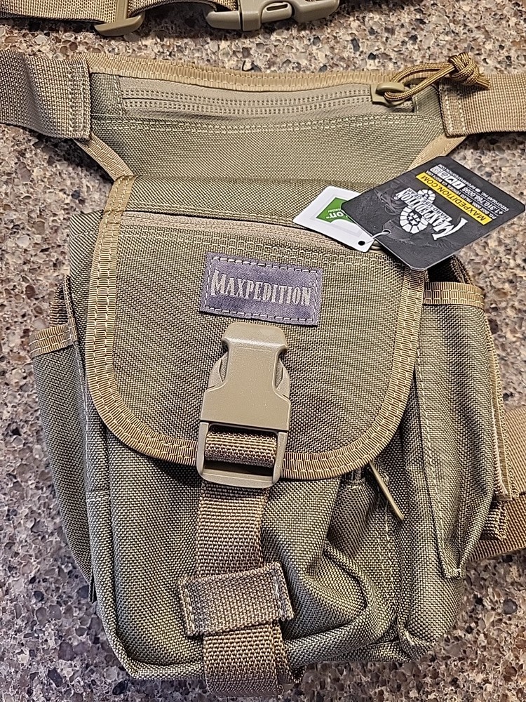 Maxpedition Thermite Versipack Bag Khaki Nylon Construction 401k Multi-Function