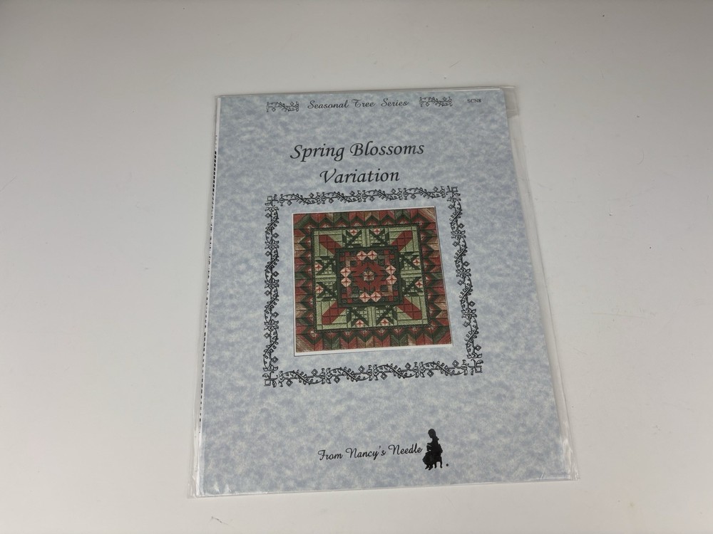 From Nancy’s Needle Tree Series Spring Blossoms Variation Needlepoint Pattern 1S