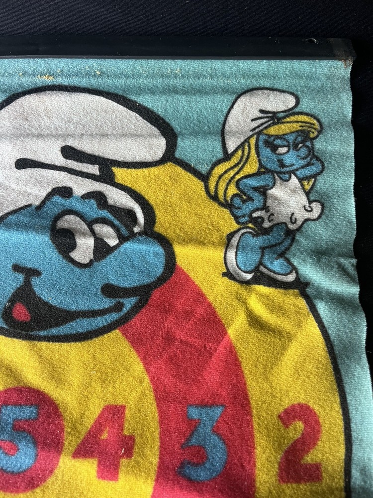 Vintage Smurfs Target Game Rare