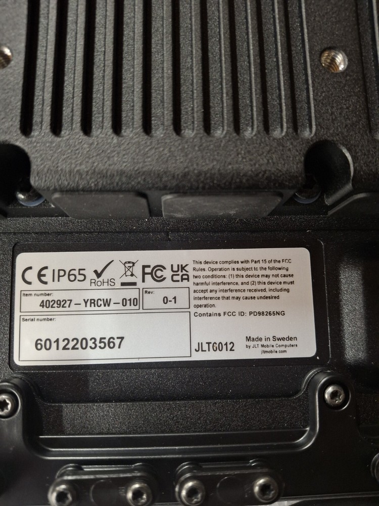 JLT6012 Rugged Vehicle-mount Computer