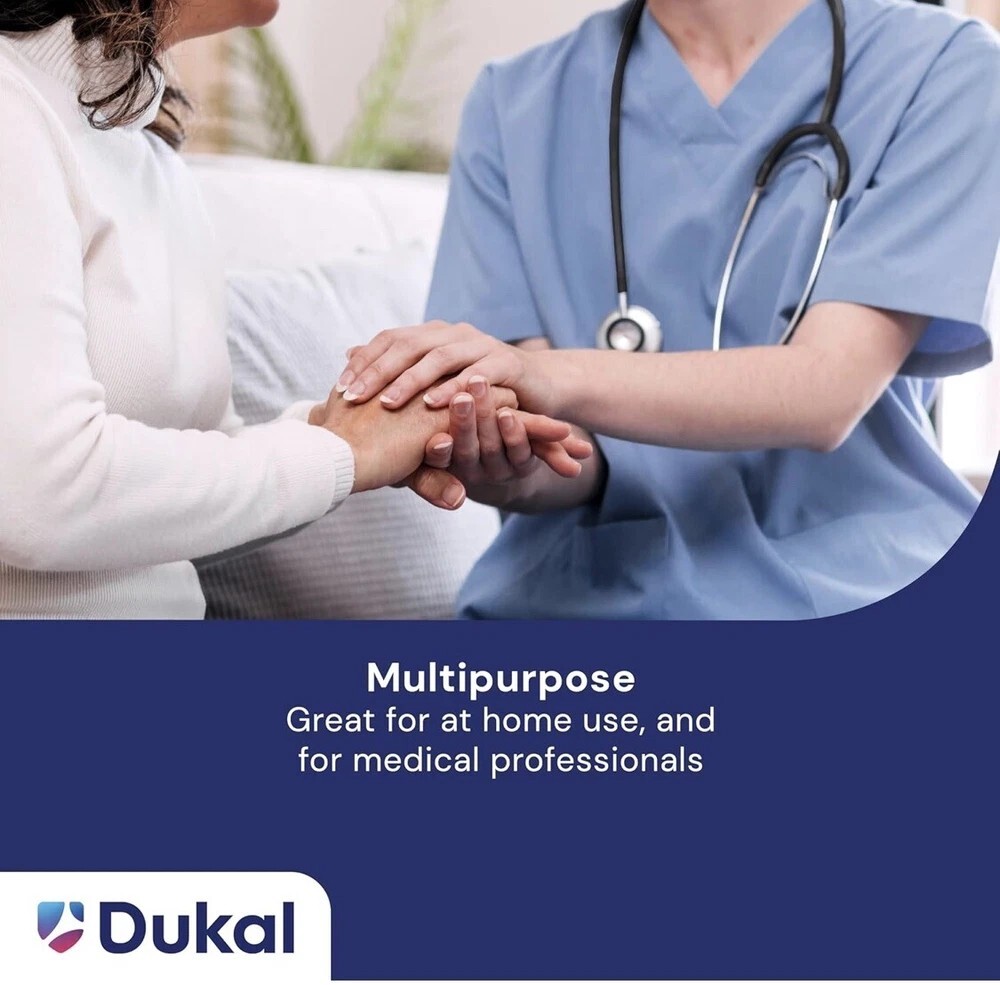 Dukal TEC 1211 Tech-Med Bowles Stethoscope, 22" Size, Black