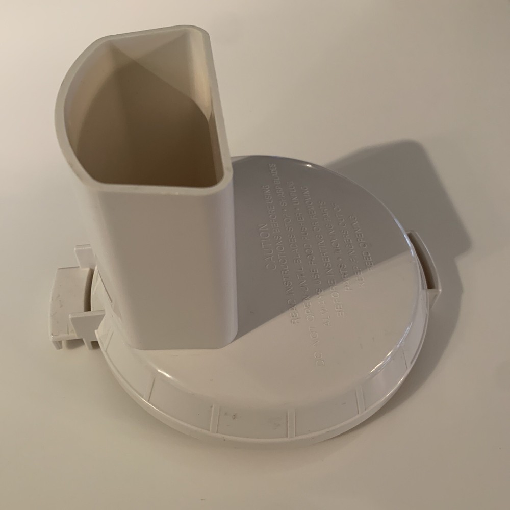PRESTO Minnie MAX Compact Food Processor Chute Bowl Lid 0290002 Replacement EUC