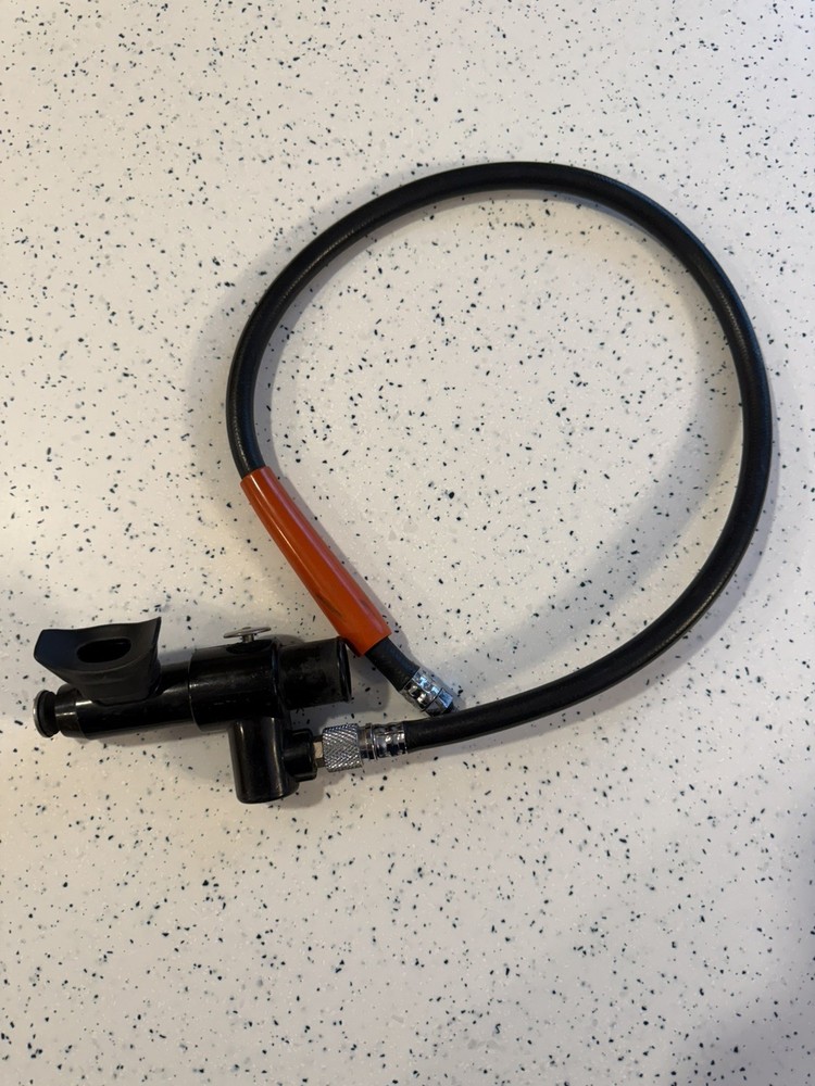 Vintage Generic BCD Power inflator includes low pressure hose w/ hose protector