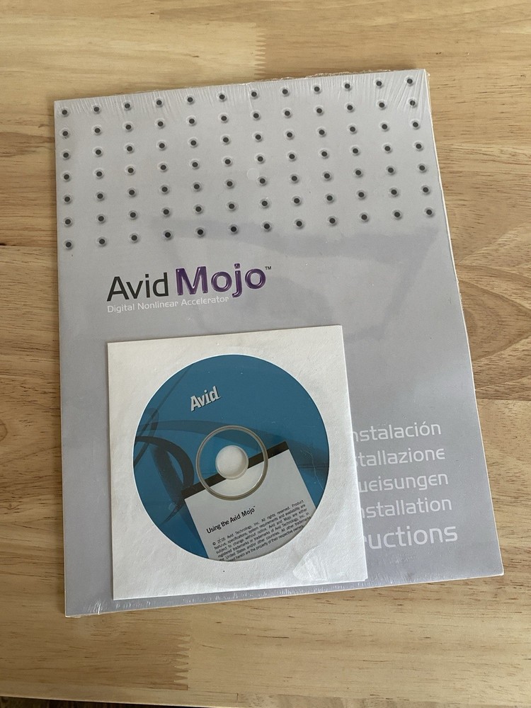 AVID MOJO With Original User Guide | Cables **FREE SHIPPING**