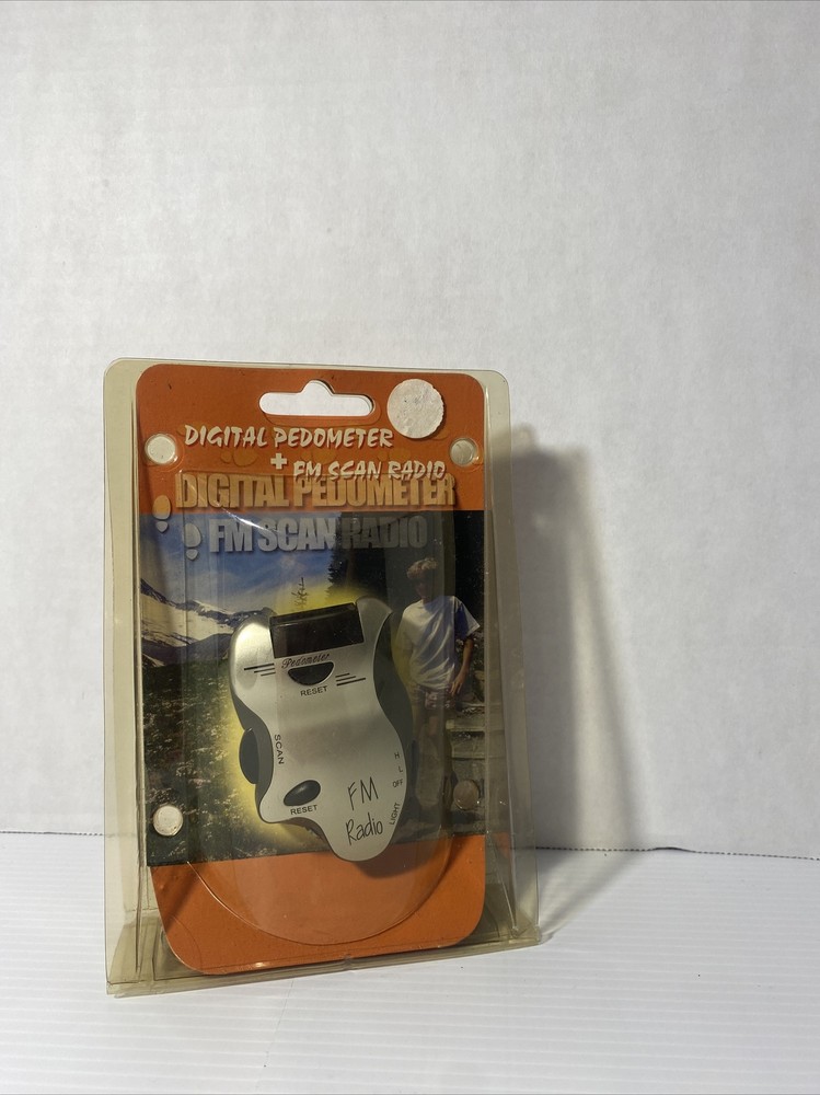 Digital Pedometer Fm Scan Radio