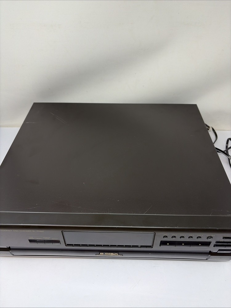 Technics Compact Disc Changer SL-PD867 5 Disc Changer System - Tested -No Remote