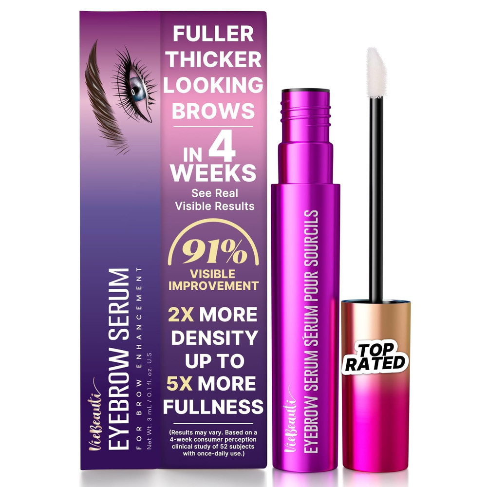 Eyebrow Growth Serum, Fuller Thicker Brows, 3mL