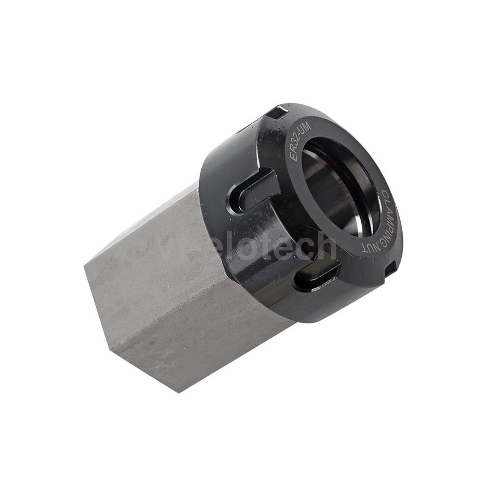 1Pair For CNC Milling Machine ER-32 Collet Block Spring Hex Square Chuck Holder