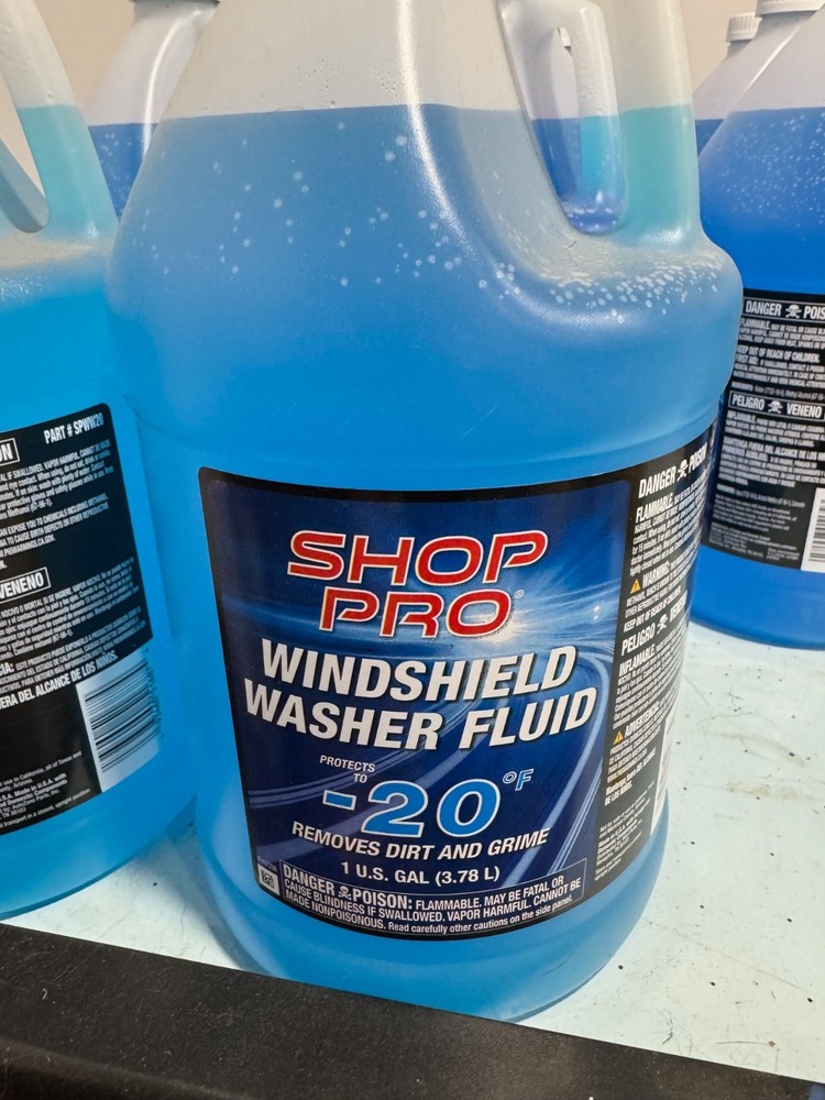 washer fluid liquid   -20F
