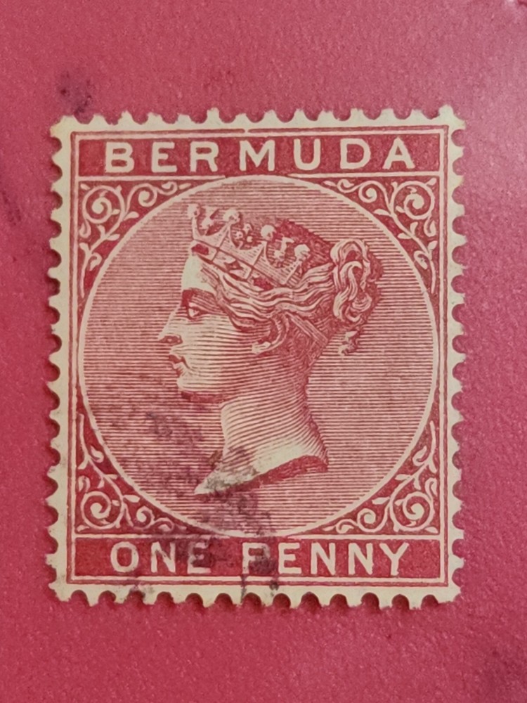 Bermuda Foreign One Penny Stamp Used - #A139
