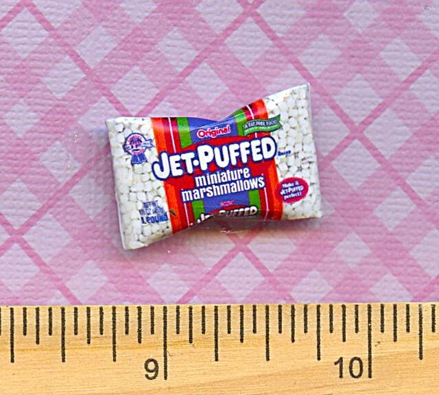 Dollhouse Miniature size  Mini  Marshmallow Bag