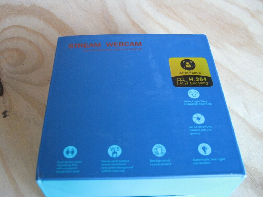 VITADE HD960 Stream Webcam Background Replacement Auto Focus H.264 Encoding