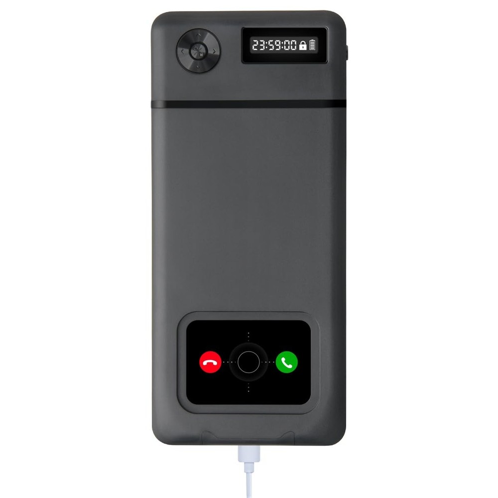 Phone Lock Box with Timer, 90 Day Battery, Quiet Mode, iPhone/Android Compatible