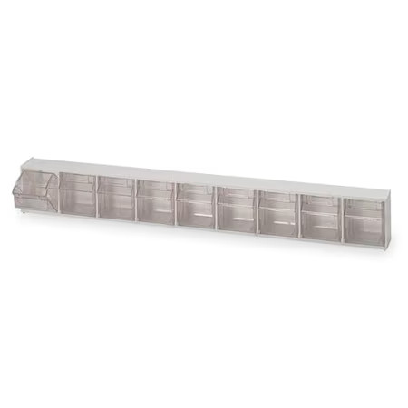 Quantum Storage Systems Qtb309iv Bins, 9 Tip Out, Ivory
