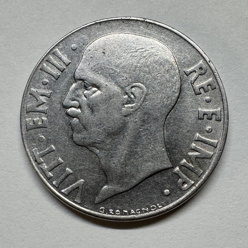 1940 Italy 20 Centesimi - Coin #D-028