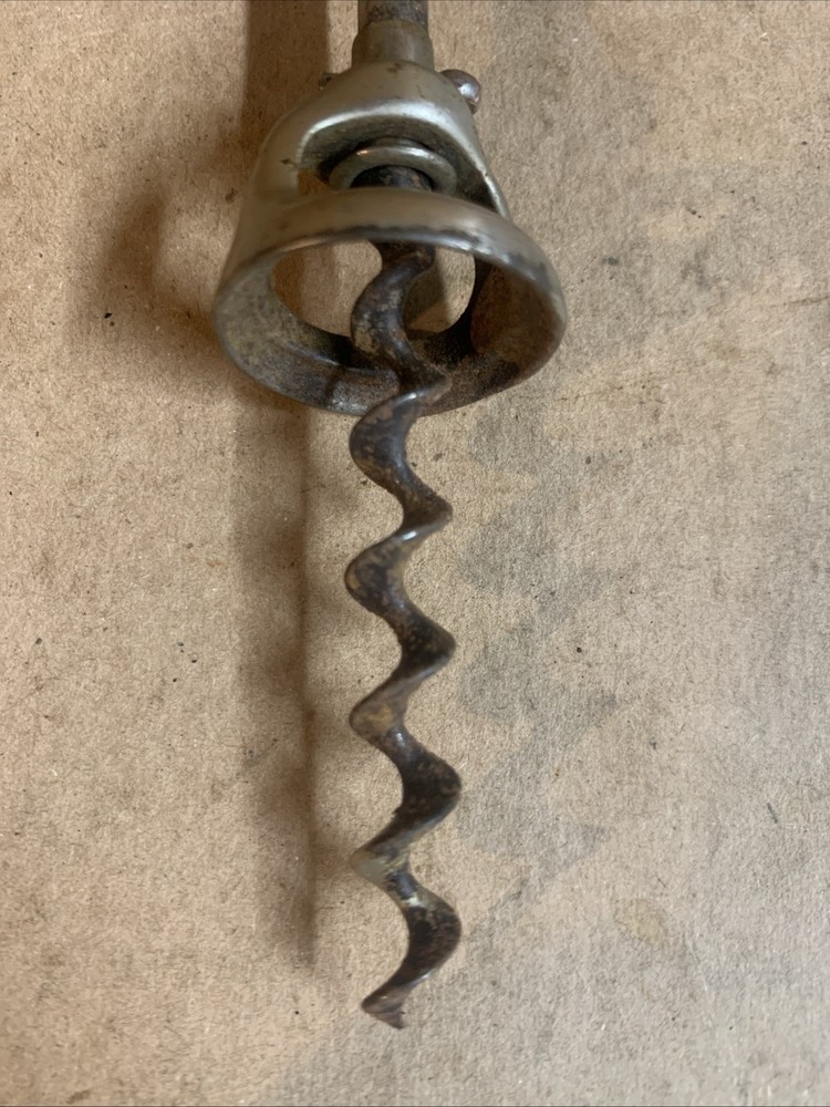 Vintage Wooden Handle Cork Screw