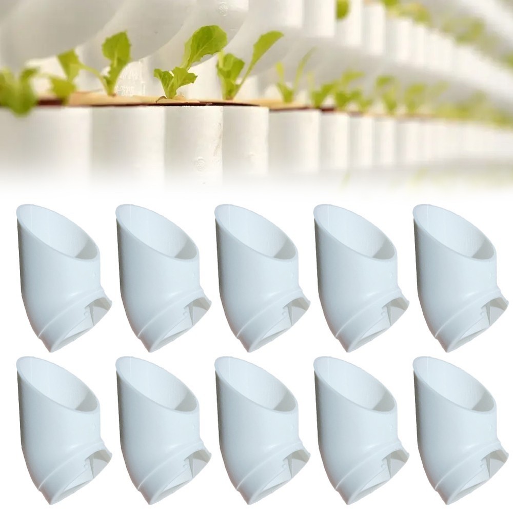 10 PVC Column Planting Cups for Optimized Space Utilization in Gardens