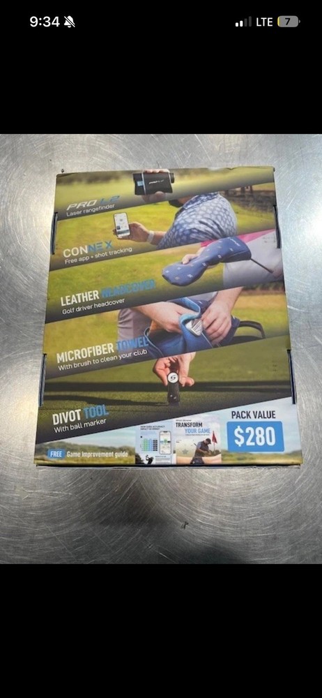 Shot Scope Ultimate Golf Pack Connex Shot Trackers DOES NOT INCLUDE RANGEFINDER!