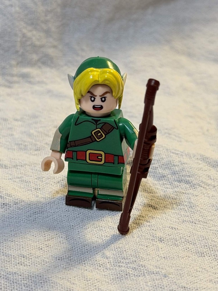 Young Link Classic Custom Minifigure Bricks Toy