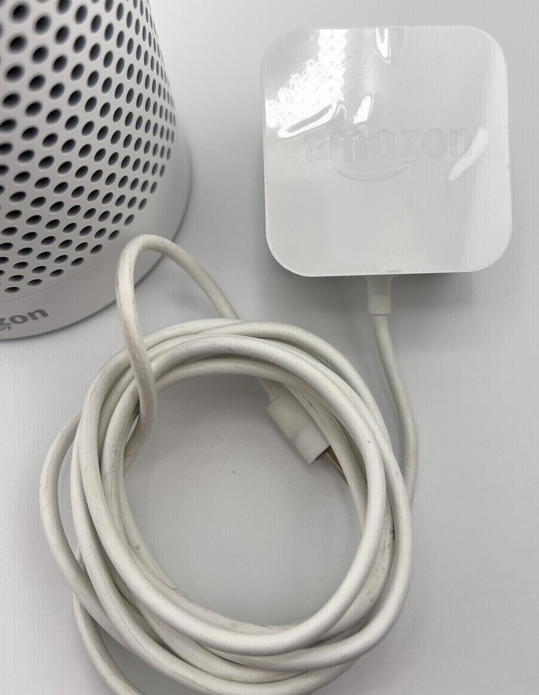 Amazon Echo (1st Generation) Smart Assistant - White Music Bluetooth