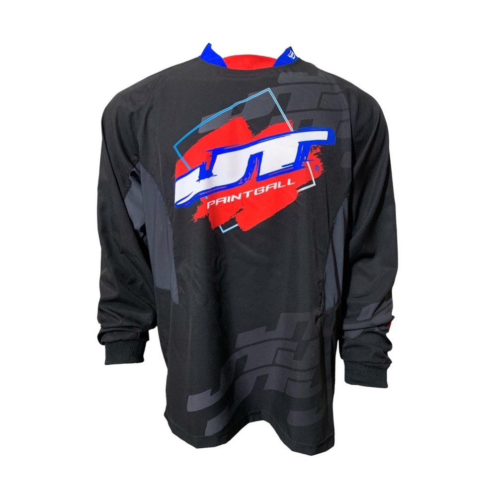 JT Spring Edition Jersey - Red / Blue - X-Small