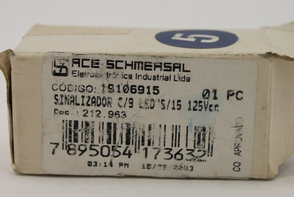 Schmersal 19106915 Indicator Bulb