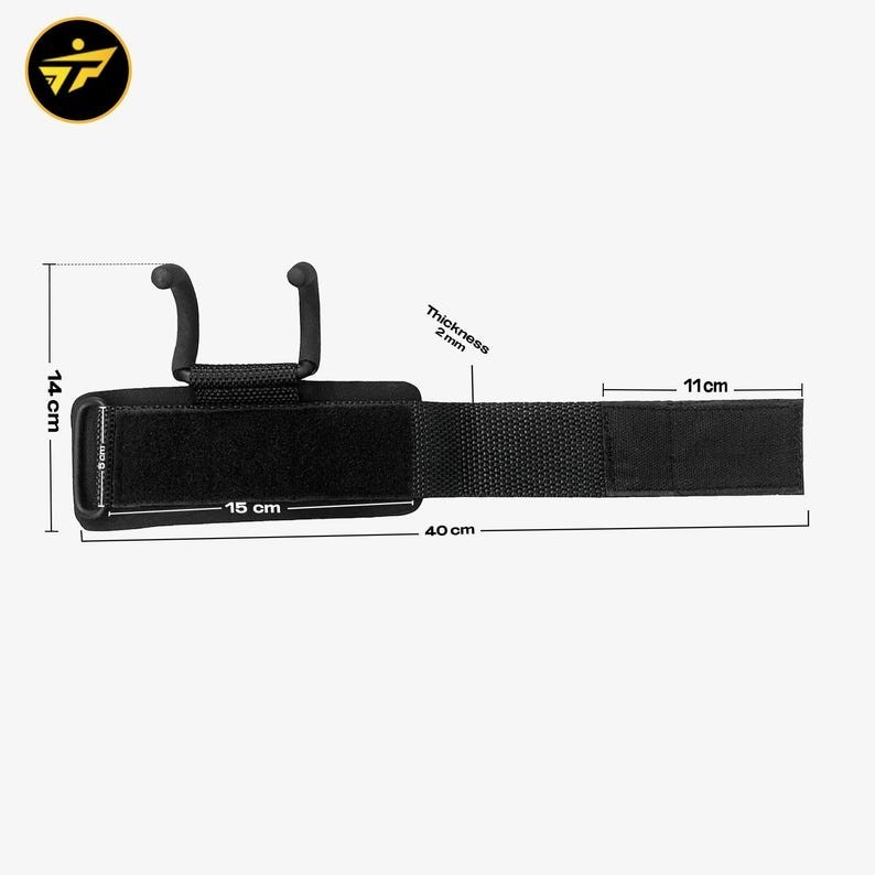 Gym Hook Strap Bar – Powerlifting Accessory for Heavy Pulls