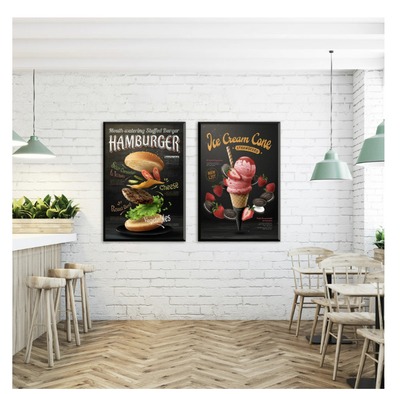 Mainstays 27'' x 40'' Black Basic Poster Frame