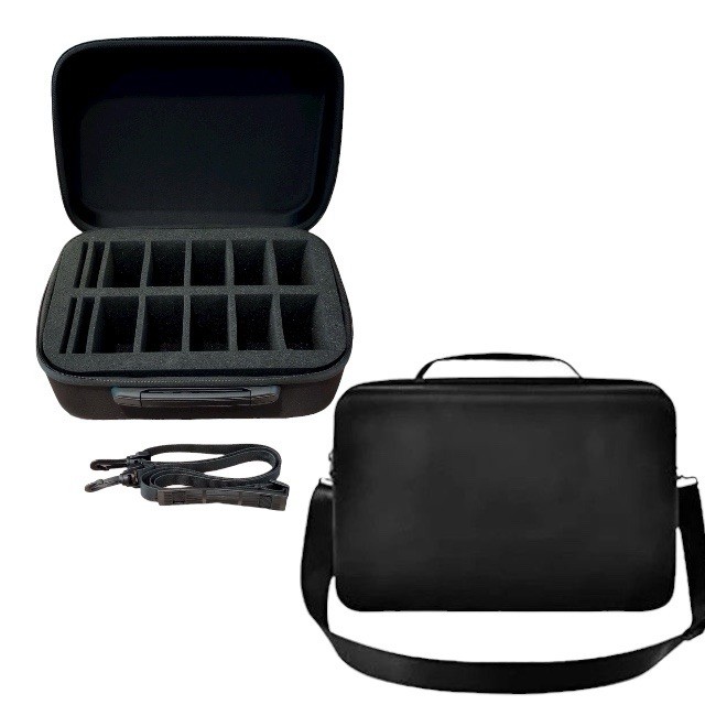 Compact Trading Card Case - Customizable Foam, Shoulder Strap – For Graded/Raw