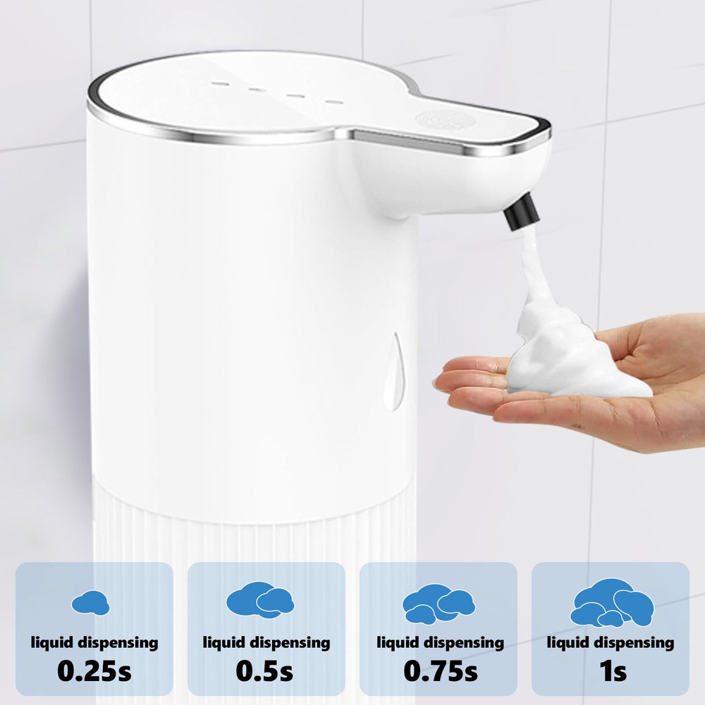 Automatic Soap Dispenser Touchless Hands Free No Touch Foaming Soap Dispenser