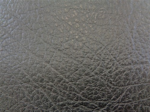 LEATHER HIDE TEXTURED BLACK 37 3/8" X 23 3/8"