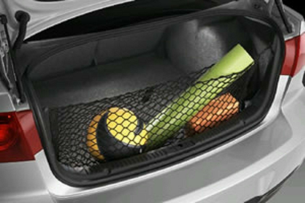 Rear Trunk Envelope Style Mesh Organizer Cargo Net for Mazda 3 Mazda3 2004-2009