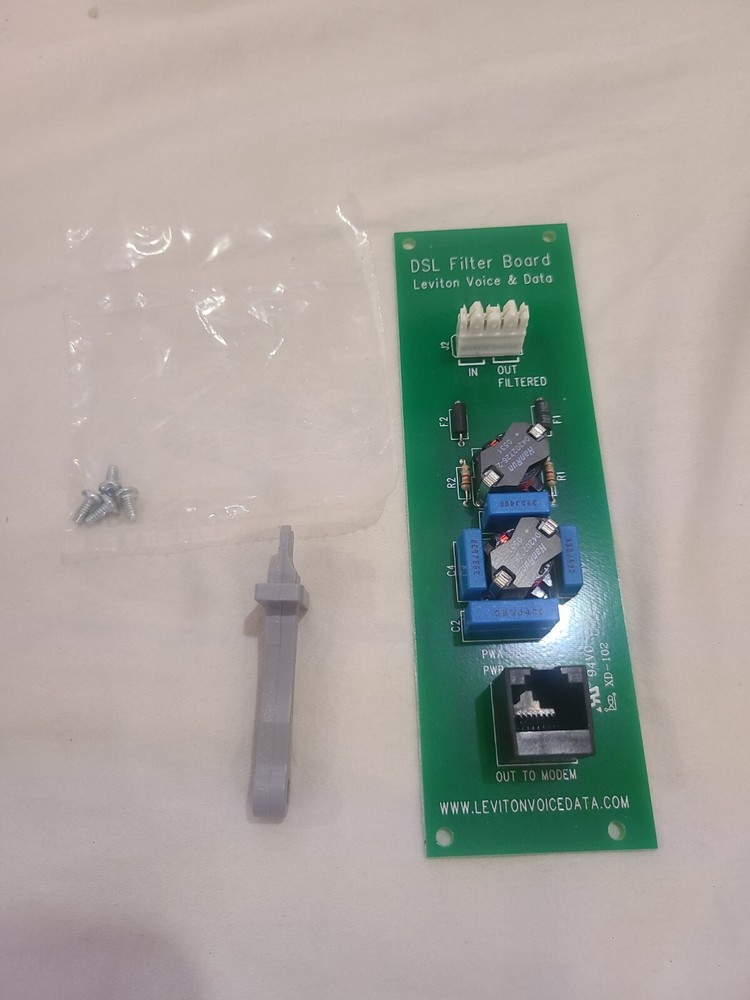 Leviton DSL Filter Module Bo D Hi-Speed Computer With Bracket 47616-DSF NEW