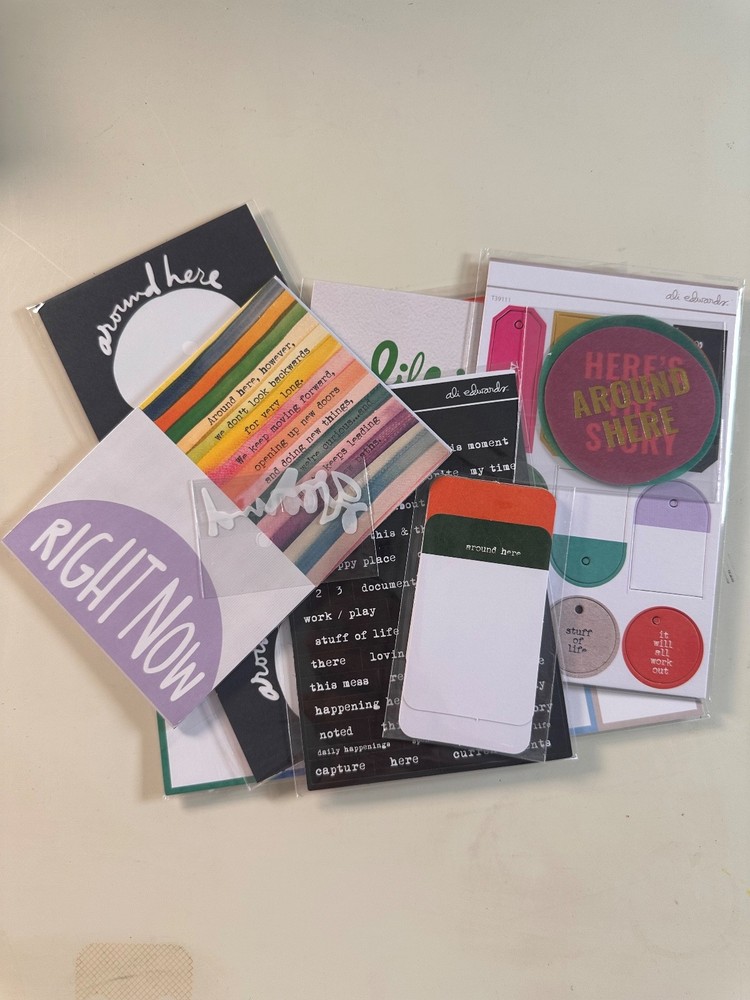 Ali Edwards Story Kit - Around Here - New