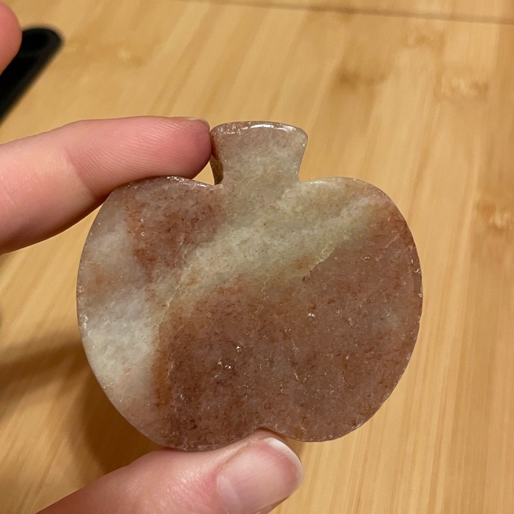 3 for $15 Red Aventurine Apple