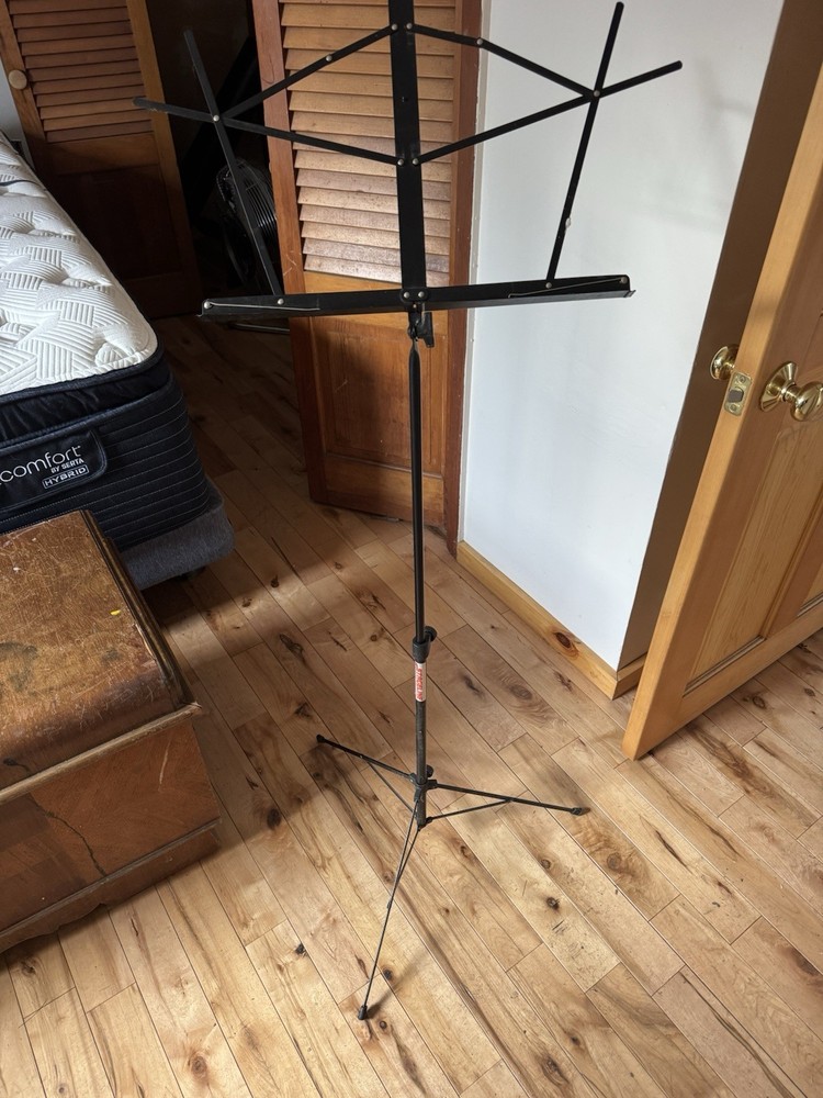 Stageline Music Stand Sheet Holder Foldable Adjustable Tripod Base