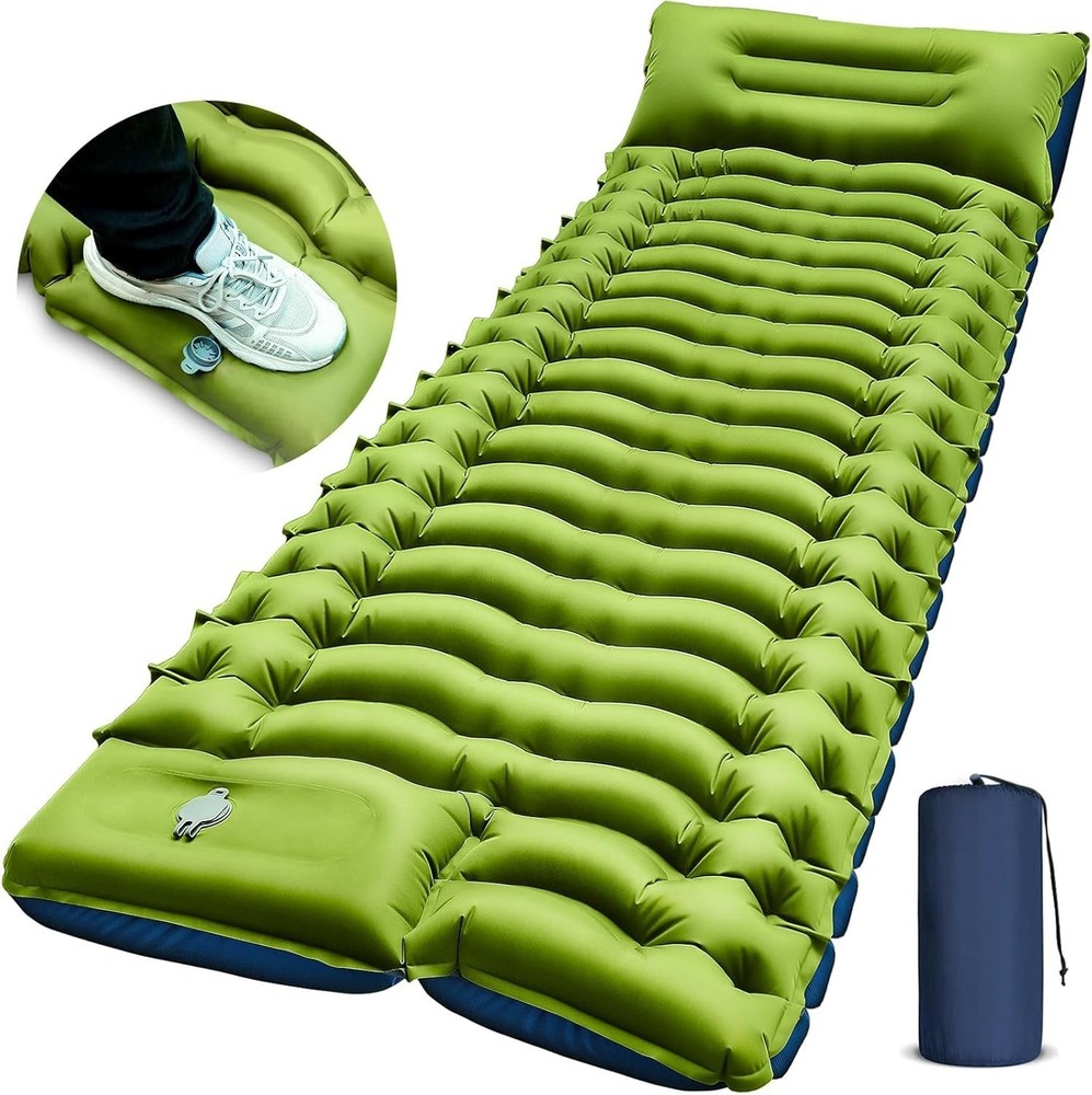 Self-Inflating Sleeping Pad for Camping - Lightweight, Waterproof & Portable