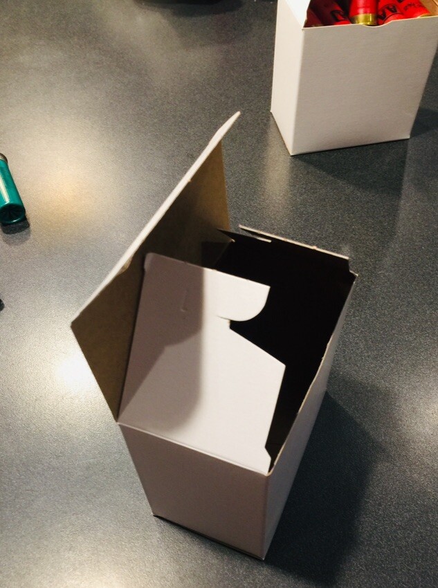 Shotshell Boxes 12 Ga 2-3/4” 25 Rd Capacity Cardboard Reloading 20 Empty Boxes