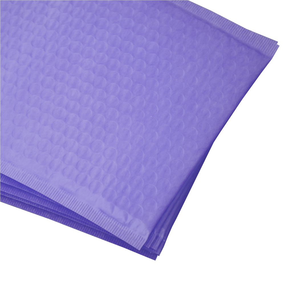AirnDefense Any Size Purple Poly Bubble Mailer Plastic Shipping Padded Envelopes
