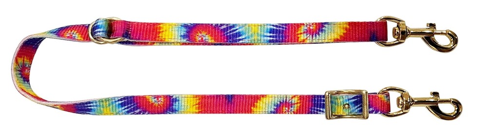 Showman Tie Dye Nylon Tie Down Strap
