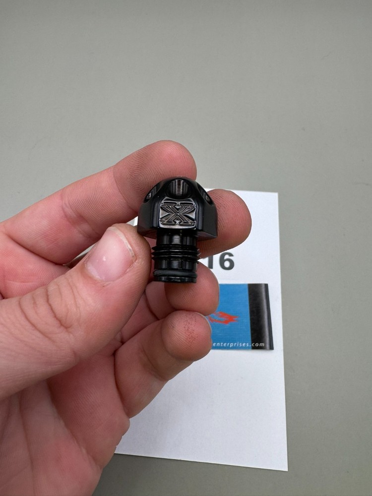 System X Intimidator Ram Cap-Gloss Black