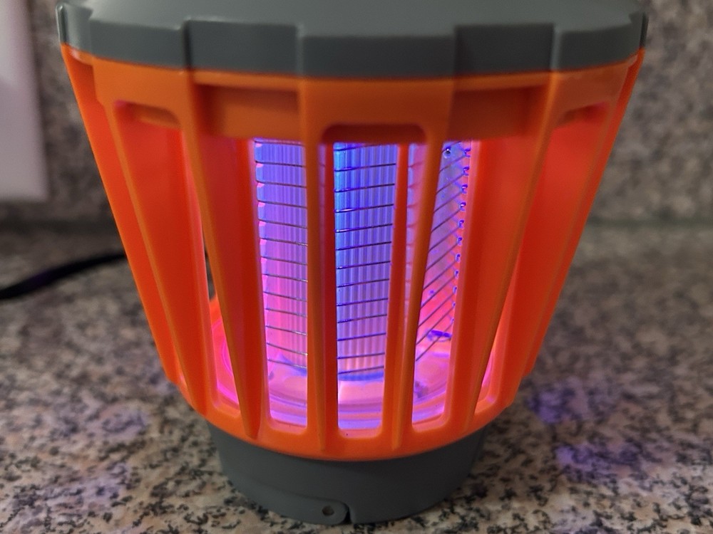 LED Camping Lantern Bug Zapper USB Rechargeable Mosquito Killer Light