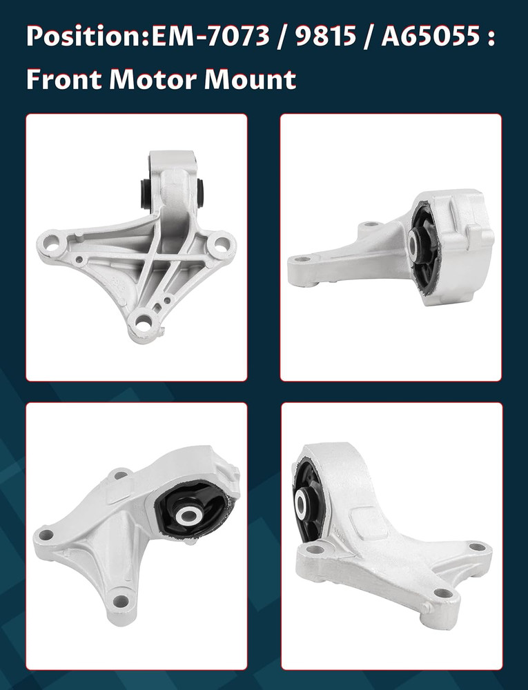 Engine Mount & Transmission Set for CR-V 2012-2014 - 5-Piece Kit