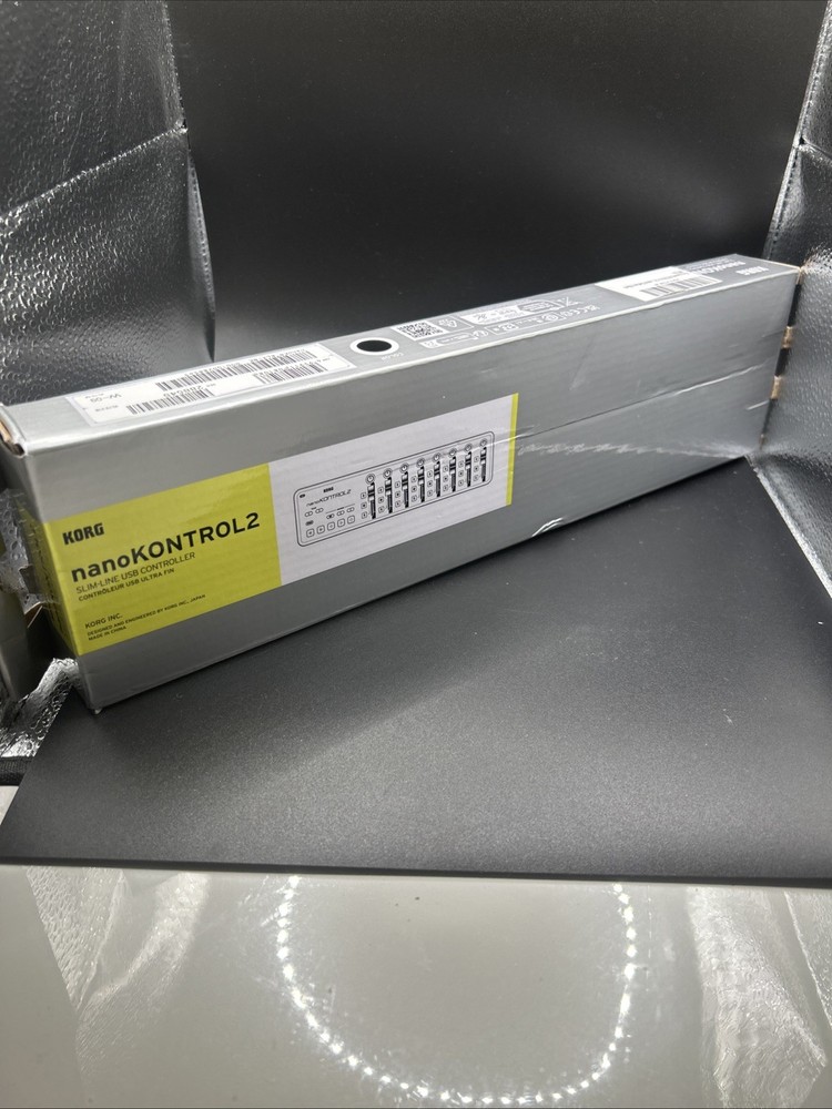 nanoKONTROL2 Slim-Line USB Control Surface, Black