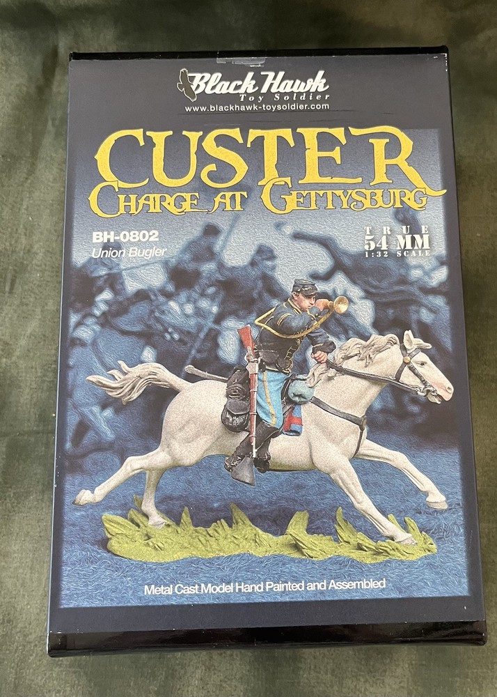 Bugler, Union Cavalry, Custer at Gettysburg, By Blackhawk