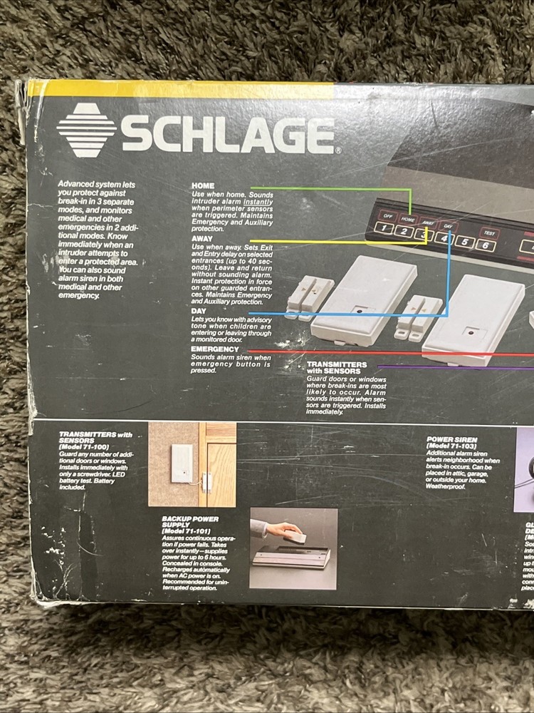 Schlage Keepsafer Plus Security System New Open Box