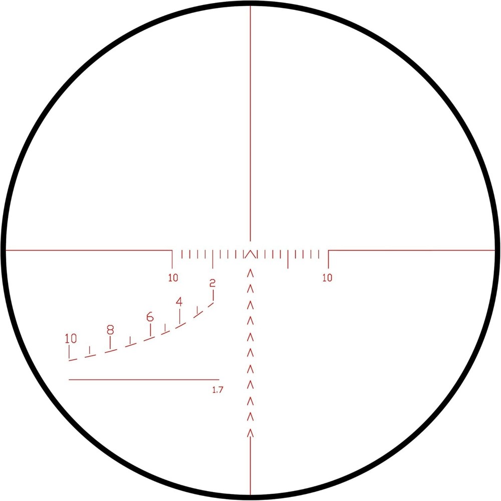 TPO SD Rifle Scope with Side Rail Mount (6x42 Scope)