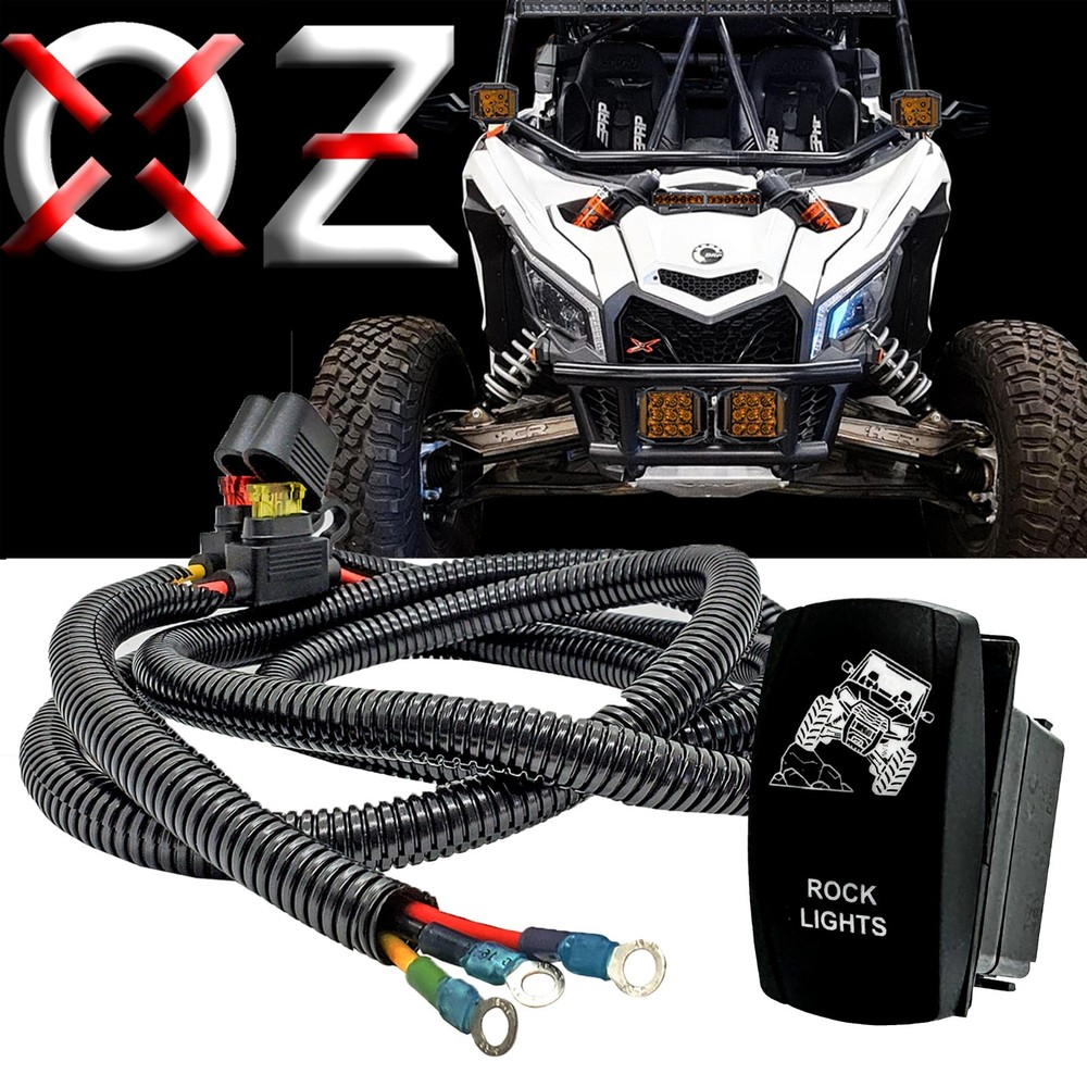 Power Distribution Block Wire ROCK LIGHTS On/Off Switch Can-Am X3 MAX Defender