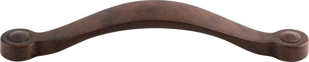Top Knobs M1219 Saddle Pull 5 1/16" (c-c) Patina Rouge