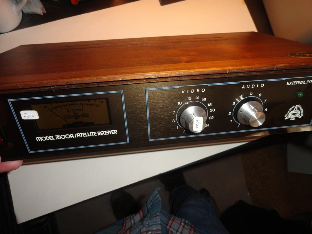 1983 Gillaspie Model 7600A Satellite Receiver plus Image Reject Mixer